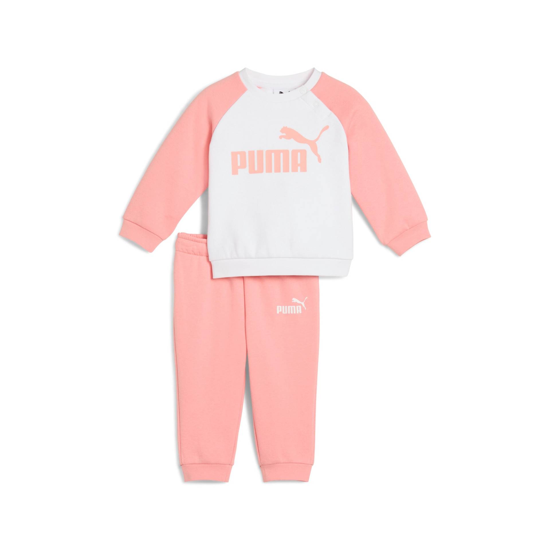 PUMA Trainingsanzug »MINICATS ESS RAGLAN CREW SET FL INF«, (2 tlg.) von Puma