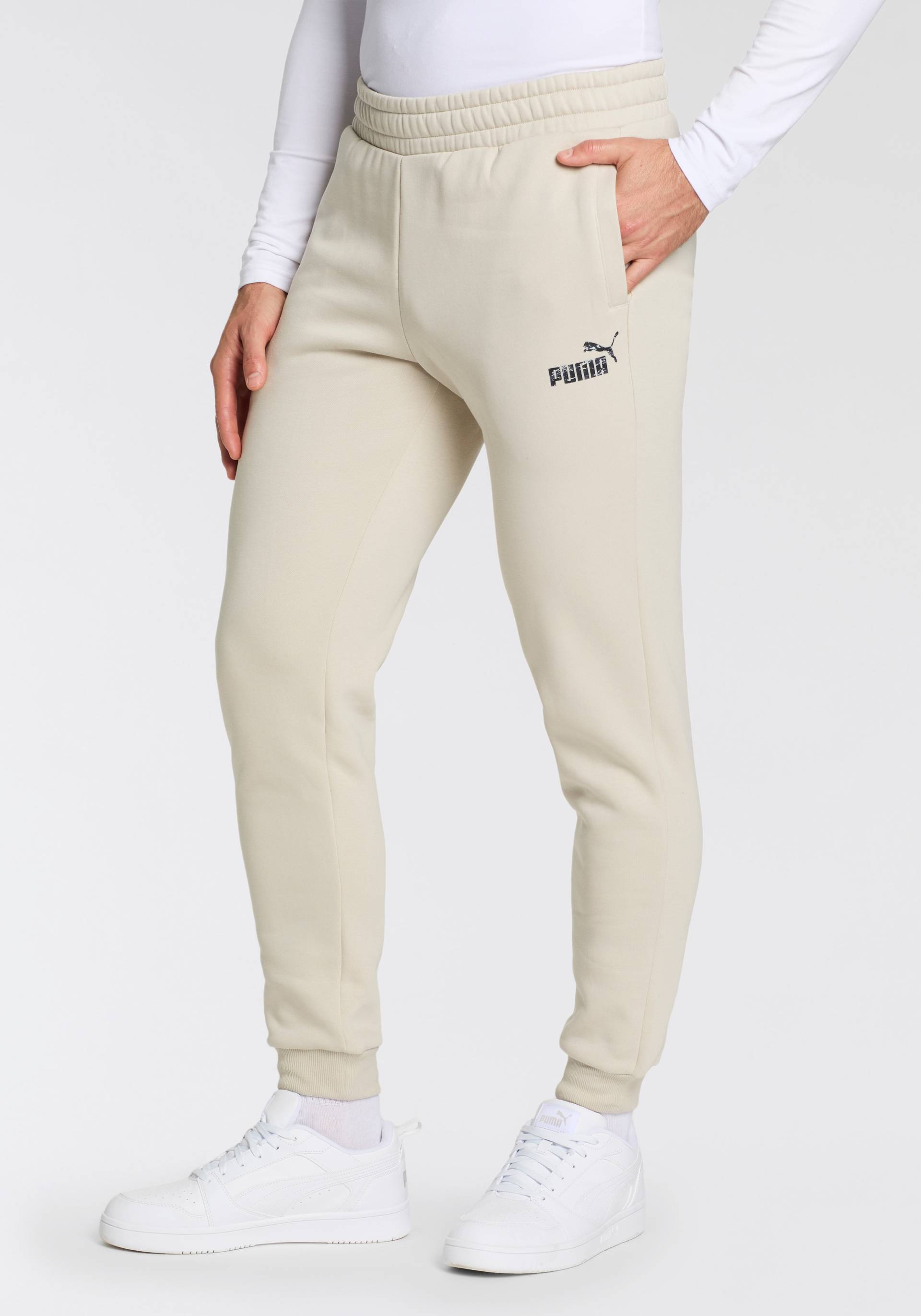 PUMA Trainingshose »ESS+ CAMO SWEATPANTS FL CL« von Puma