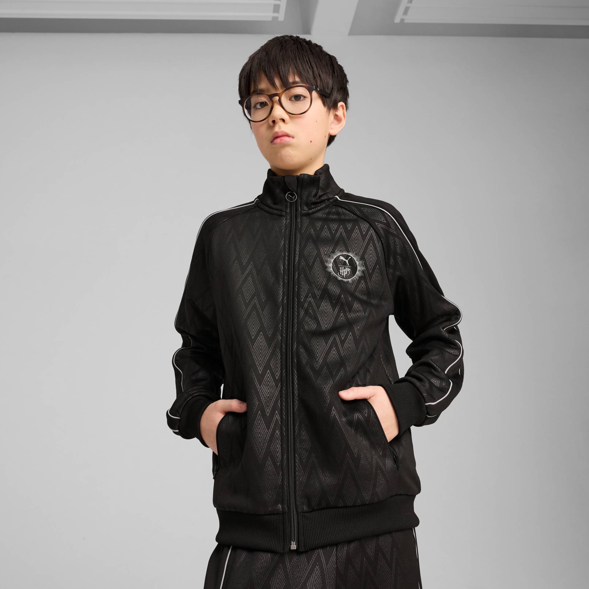 PUMA Trainingsjacke »X HARRY POTTER T7 TRACK JACKET TR«, ohne Kapuze PUMA Trainingsjacke »X HARRY POTTER T7 TRACK JACKET TR«, ohne Kapuze von Puma