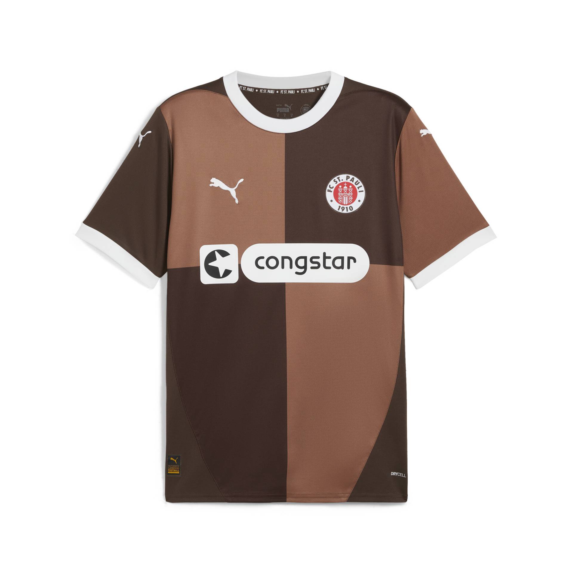 PUMA Trainingstop »FCSP HOME JERSEY«, Fussballtrikot - FC St. Pauli Heimtrikot 2024/2025 von Puma