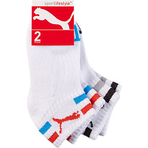 Puma 2er Pack Socken Quarter Kinder 27-30; 31-34 von Puma