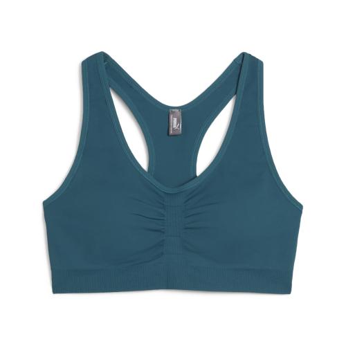 Puma 4KEEPS SHAPELUXE SEAMLESS BRA - cold green (Grösse: L) von Puma