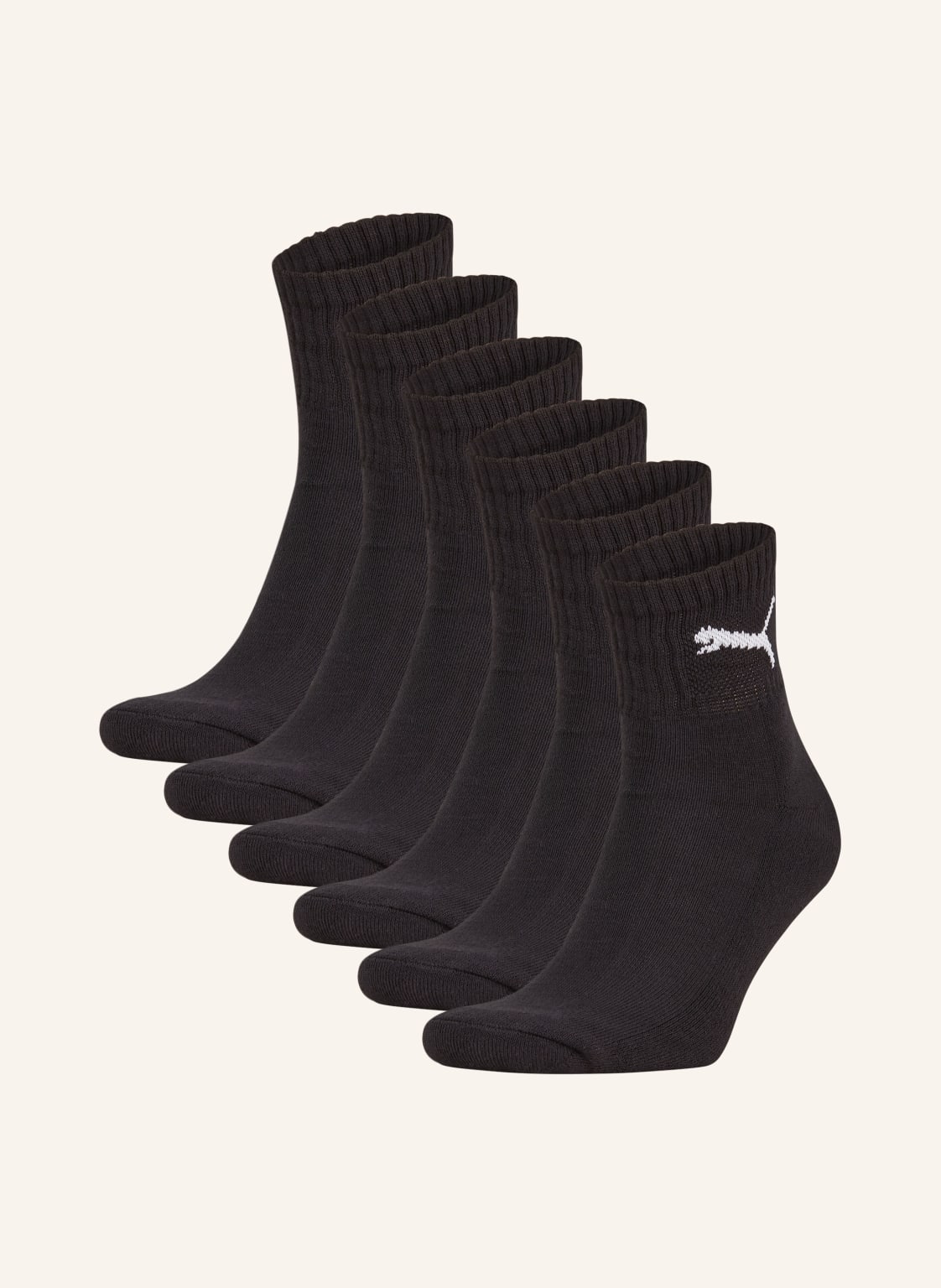 Puma 6er-Pack Strümpfe schwarz Puma 6er-Pack Strümpfe schwarz von Puma