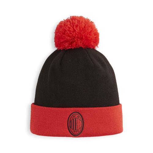 Puma ACM ESS Pom Pom Beanie - puma black (Grösse: ADULT) von Puma