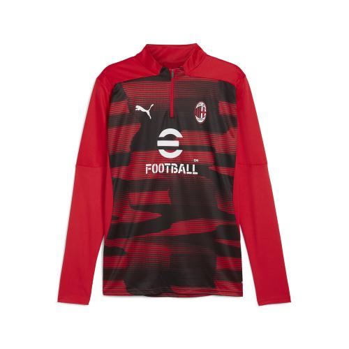 Puma ACM Prematch 1/4 Zip Top - for all time red (Grösse: L) von Puma