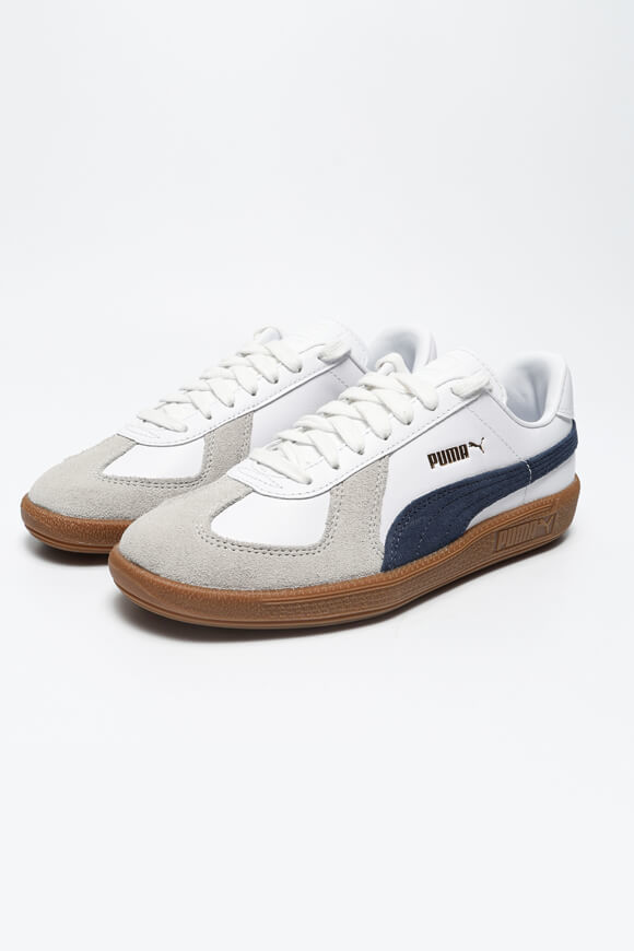 Puma Army Trainer Sneaker | White + Club Navy | unisex  | EU36 von Puma