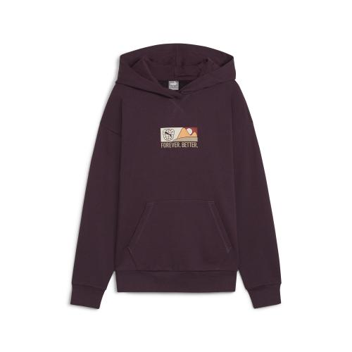 Puma BETTER SPORTSWEAR Hoodie - midnight plum (Grösse: L) von Puma