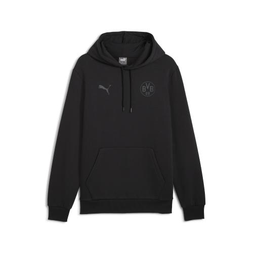 Puma BVB ESS Hoodie FL - puma black (Grösse: L) von Puma