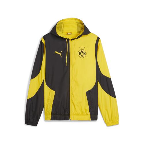 Puma BVB Prematch Woven Jacket - cyber yellow (Grösse: L) von Puma