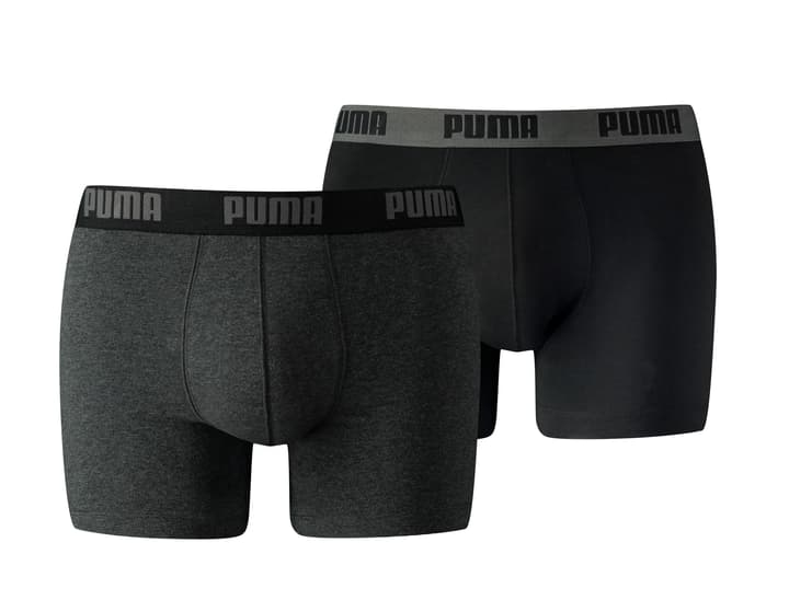 Puma Boxer Shorts 2er Pack Unterhose dunkelgrau Puma Boxer Shorts 2er Pack Unterhose dunkelgrau von Puma