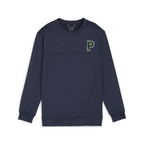 Puma Boys Cloudspun Crewneck - deep navy (Grösse: 116) von Puma