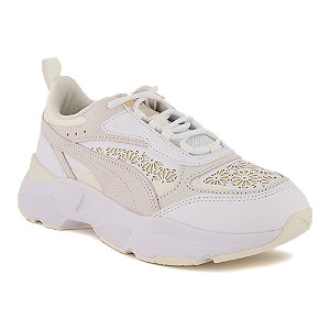 Puma Cassia Laser Cut Damen Sneaker Weiss von Puma