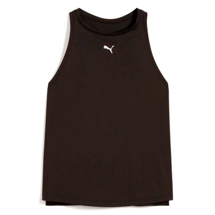 Puma Cloudspun Raceback Top, schwarz von Puma