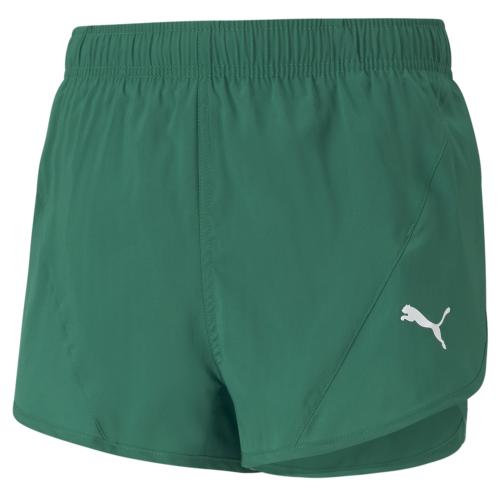 Puma Cross the LIne Split Short 2.0 Y - Power Green (Grösse: 128) von Puma