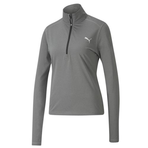 Puma Cross the Line 1/4 Zip W - Medium Gray Heather (Grösse: L) von Puma