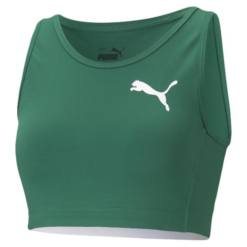 Puma Cross the Line Crop Top W 2.0 - Power Green (Grösse: S) von Puma