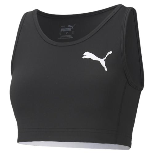 Puma Cross the Line Crop Top W 2.0 - Puma Black (Grösse: L) von Puma