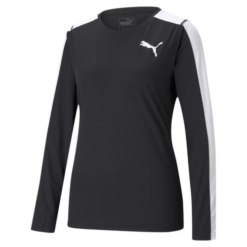 Puma Cross the Line LS W - Puma Black-Puma White (Grösse: S) von Puma