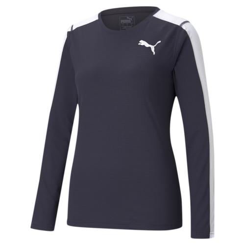 Puma Cross the Line LS W - Puma New Navy-Puma White (Grösse: L) von Puma