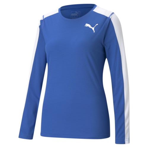 Puma Cross the Line LS W - Team Power Blue-Puma White (Grösse: XS) von Puma