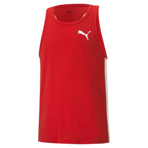 Puma Cross the Line Singlet 2.0 - Puma Red-Puma White (Grösse: 3XL) von Puma