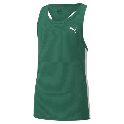 Puma Cross the Line Singlet 2.0 Y - Power Green-Puma White (Grösse: 152) von Puma