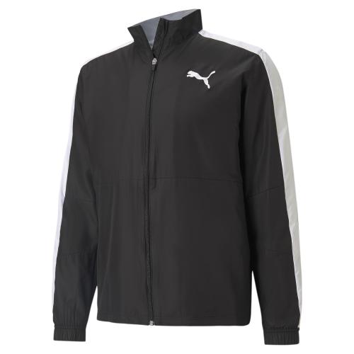 Puma Cross the Line Warm Up Jacket 2.0 - Puma Black-Puma White (Grösse: S) von Puma