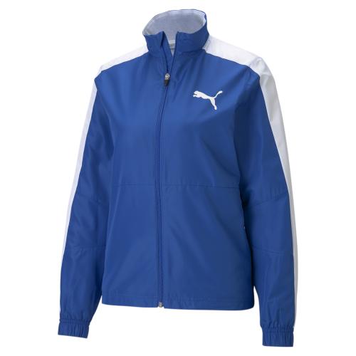 Puma Cross the Line Warm Up Jacket W 2.0 - Team Power Blue-Puma White (Grösse: XL) von Puma