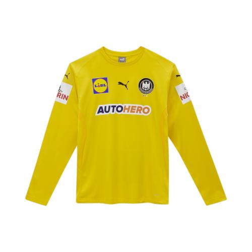 Puma DHB GK Jersey with Sponsor - faster yellow (Grösse: 3XL) von Puma