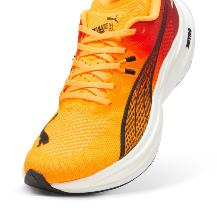 Puma Deviate Nitro 3 Fade Runningschuhe orange von Puma