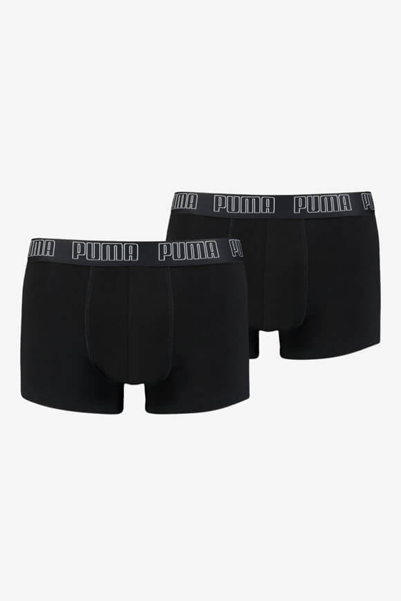 Puma Doppelpack Boxershorts | Black | Herren  | L von Puma