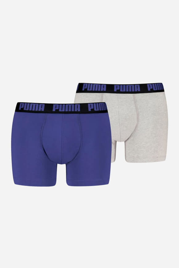 Puma Doppelpack Boxershorts | Midnight Blue | Herren  | M von Puma