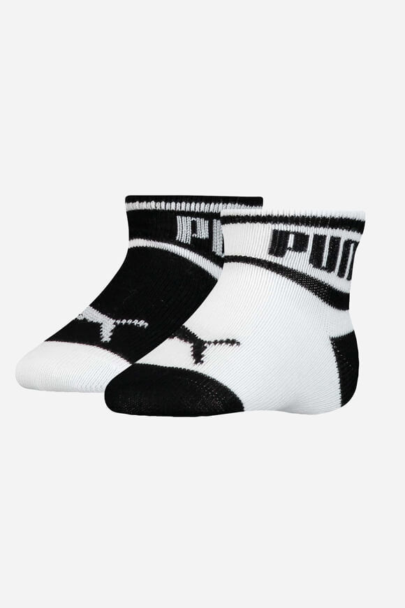 Puma Doppelpack Socken | White + Black | Baby  | EU15-18 von Puma