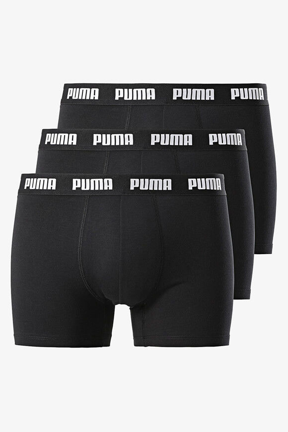 Puma Dreierpack Boxershorts | Black | Herren  | L von Puma