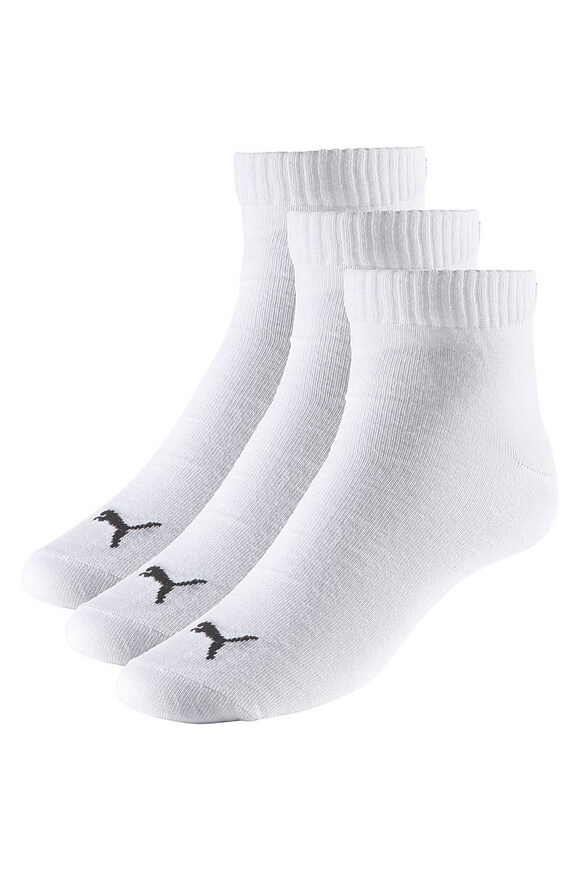 Puma Dreierpack Socken | Weiss | unisex  | EU35-38 von Puma