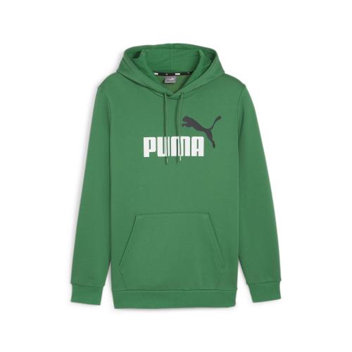 Puma ESS+ 2 Col Big Logo Hoodie FL - archive green (Grösse: L) von Puma