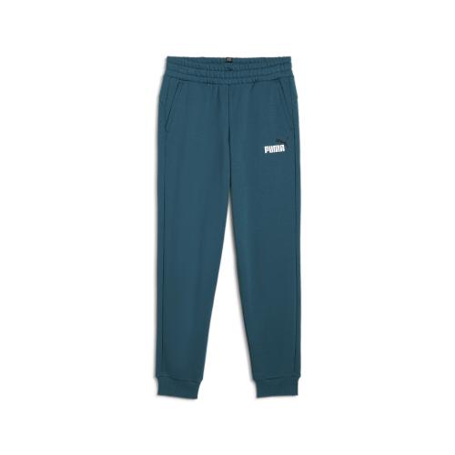 Puma ESS+ 2 Col Logo Pants FL cl B - cold green (Grösse: 140) von Puma