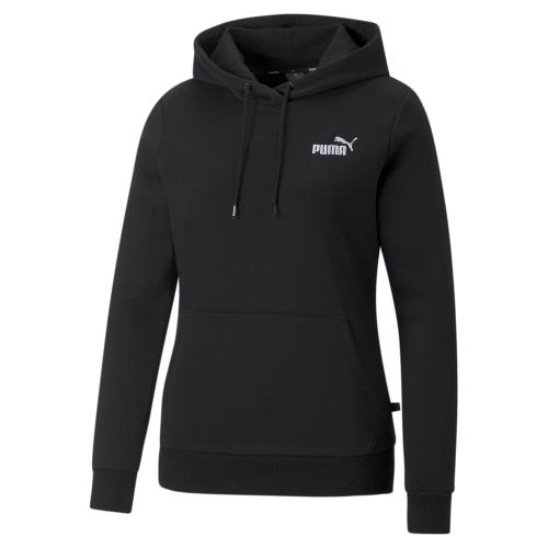 Puma ESS+ Embroidery Hoodie FL - puma black (Grösse: L) von Puma