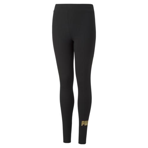 Puma ESS+ Logo Leggings G - puma black (Grösse: 104) von Puma