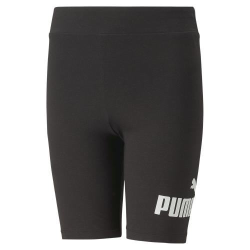 Puma ESS+ Logo Short Leggings G - puma black (Grösse: 104) von Puma