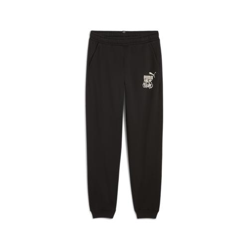 Puma ESS+ MID 90s Sweatpants FL B - puma black (Grösse: 164) von Puma