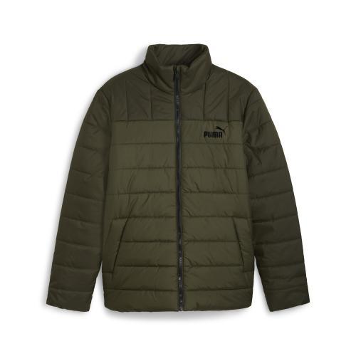 Puma ESS+ Padded Jacket - dark olive (Grösse: M) von Puma