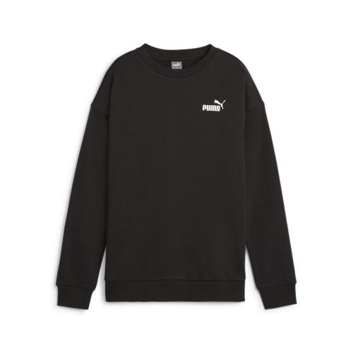 Puma ESS+ Relaxed Small Logo Crew TR - puma black (Grösse: S) von Puma