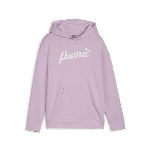 Puma ESS+ Script Hoodie TR G - grape mist (Grösse: 152) von Puma