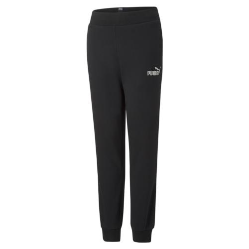 Puma ESS+ Sweatpants FL cl G - puma black (Grösse: 110) von Puma