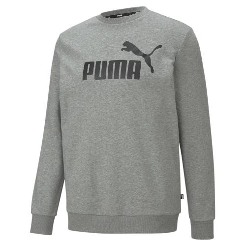 Puma ESS Big Logo Crew TR - Medium Gray Heather (Grösse: M) von Puma