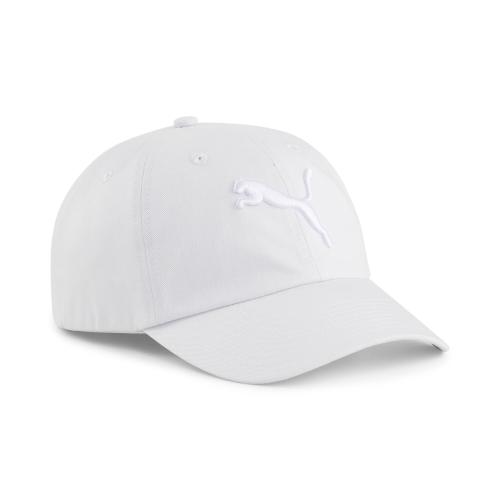 Puma ESS Cat Logo BB Cap - silver mist (Grösse: ADULT) von Puma