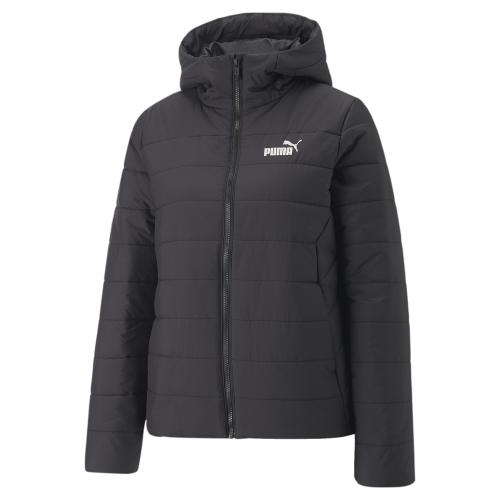 Puma ESS Hooded Padded Jacket - puma black (Grösse: L) von Puma