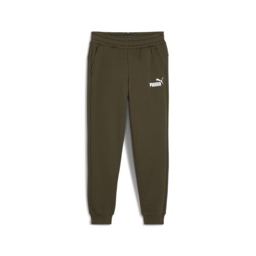 Puma ESS Logo Pants FL cl B - dark olive (Grösse: 140) von Puma