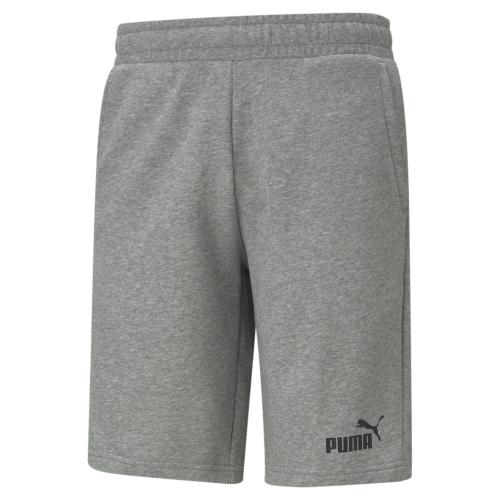 Puma ESS Shorts - 25,4 cm lang, Medium Gray Heather (Grösse: L) von Puma